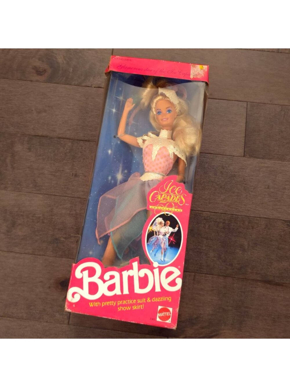 Barbie 50th Anniversary Ice Capades Doll Mattel 1989 NRFB Special Edition - Picture 5 of 7